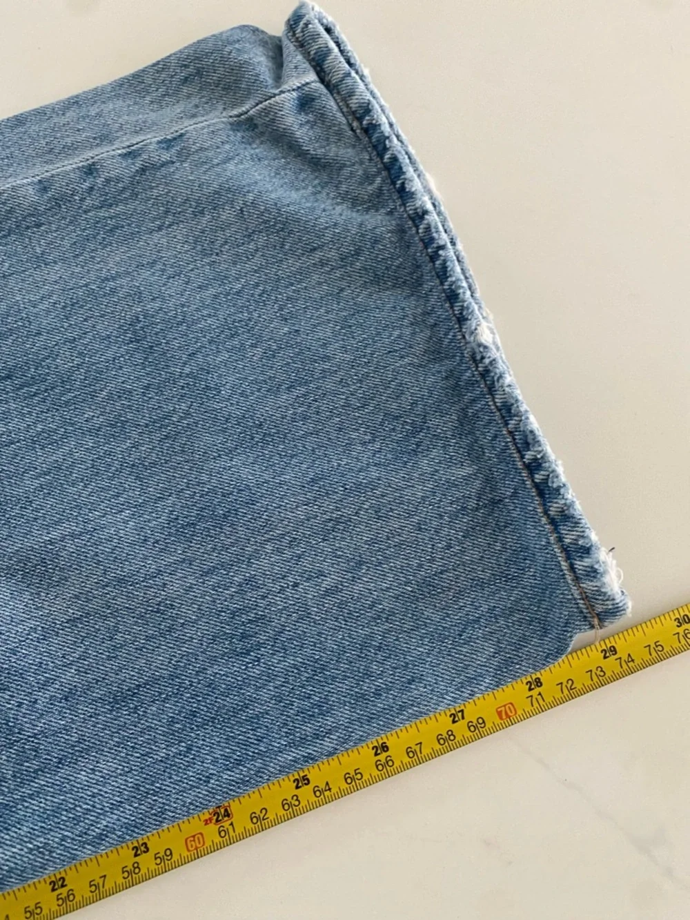 Denim Forum Coco Light Blue Wide Leg Jeans - Picture 13 of 13